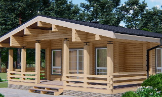 Проекты домов из бруса под ключ в Камышине – Строй-Кмш, доступные цены от 311940 руб.